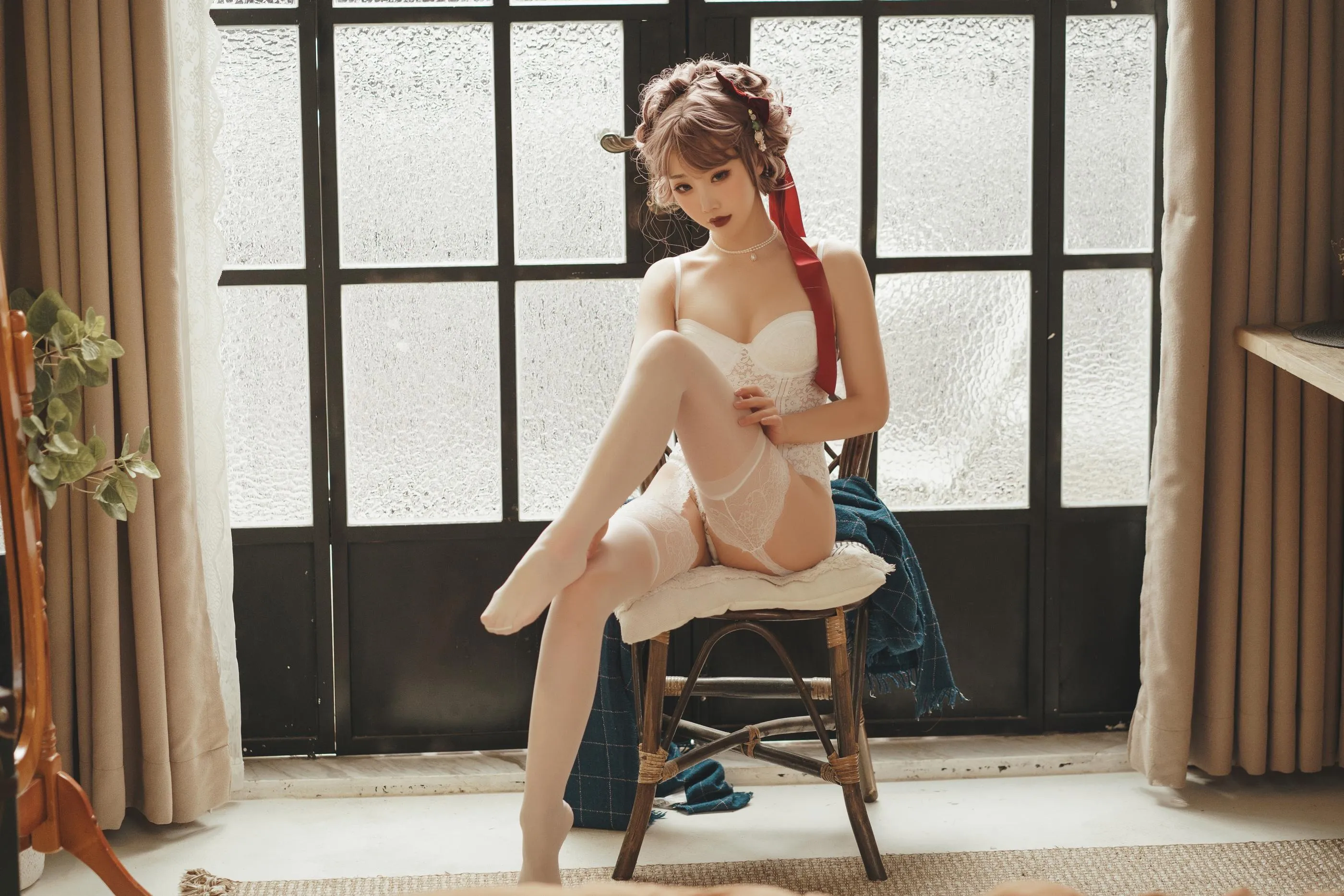 面饼仙儿 – NO.131 法式内衣 [48P]插图7